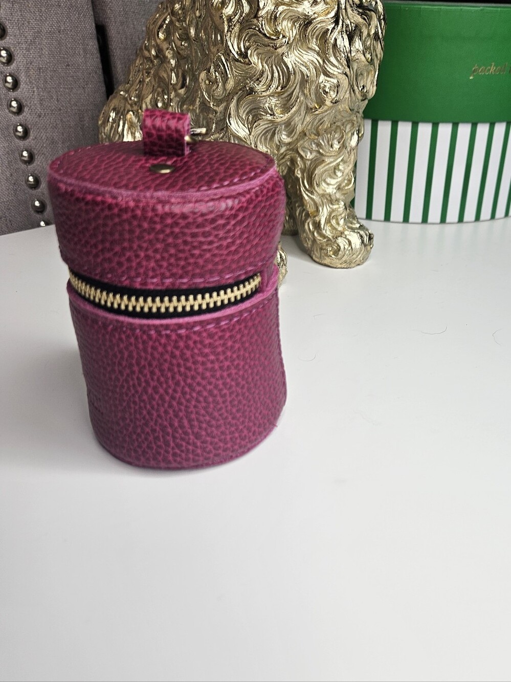 Portland Leather Goods Rollie Pouch Cosmo Pink - Picture 3 of 10